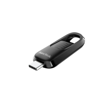 SanDisk Ultra Slider/256 GB/USB 3.2/USB-C/črna