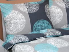 Dvoposteljna bombažna odeja - 1 kos 240x200, 2 kosa 70x90 cm - Sfera