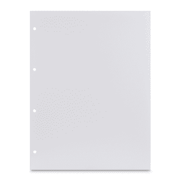 Hama Fotografski karton, 23,3 x 31 cm, perforiran, 25 listov, bel