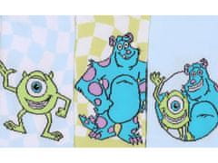Disney Disney Pošasti iz omare Modro-zelene nizke nogavice - 3 pari, OEKO-TEX 37-42 EU