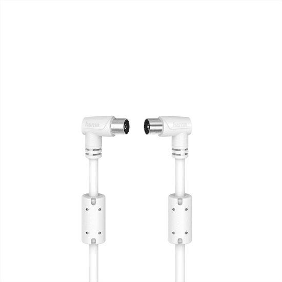 Hama antenski kabel 90 dB 5 m, pravokotni priključki