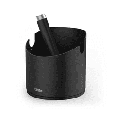 Xavax Barista pipa za kavo, tiha, iz nerjavečega jekla, mat črna