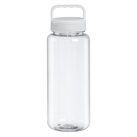Xavax To Go, steklenica za pijačo, 1,25 l, z navojnim pokrovčkom, ročaj, prozorna