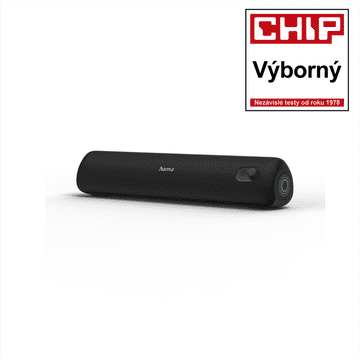 Hama Bluetooth zvočnik PipeRoll 3.0, vodoodporen IPX5, 20 W, črn