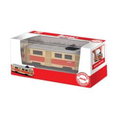 Kovinski češki retro tramvaj mini 8,5 cm