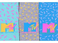 MTV 3x Nogavice/stopalke MTV Music Television 