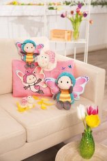 NICI plišasti polž 17cm, roza