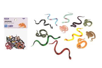 Figurice živali kače 12 kosov 10 cm