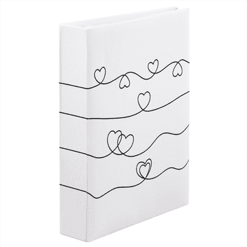 Hama album memo HEART WAVES 10x15/200, etikete