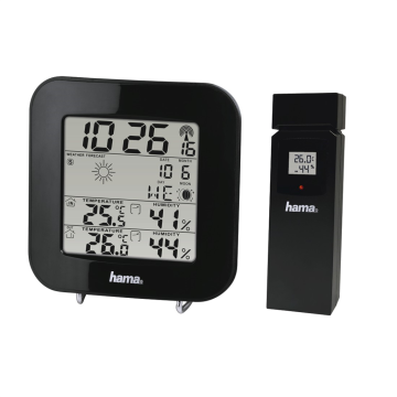 Hama Vremenska postaja EWS-200, črna