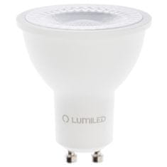 LUMILED 10x LED žarnica GU10 6W = 60W 580lm Toplo bela 36°