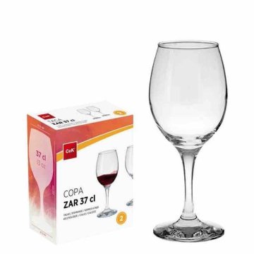 KOZAREC ZA RDEČE VINO ZAR 370 ML, 2 KOSA