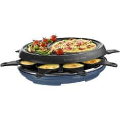 shumee TEFAL - COLORMANIA Palačinke na žaru RE310401 - 8 oseb s skodelicami - jekleno modre