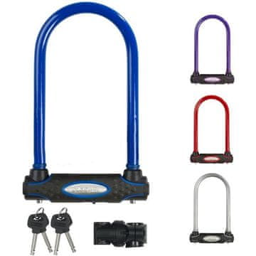 shumee MASTER LOCK U ključavnica za kolo [s ključem] - idealna za kolesa, e-kolesa, MTB in drugo