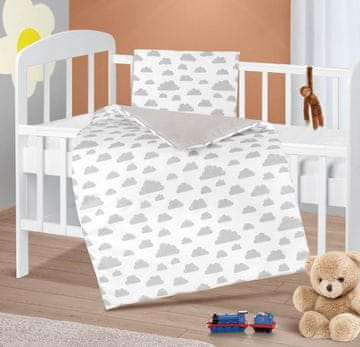 Odejica in vzglavnik za dojenčka - 75x100 cm, 42x32 cm - Mráček