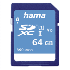 Hama SDXC 64 GB razred 10, UHS-I 90 MB/s
