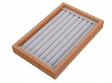 Korbi Razstavni nosilec škatla za nakit, elegantna pladenj G34