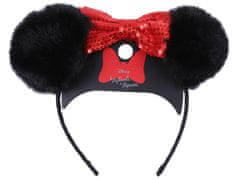 Disney Črn trak za lase s cofki Minnie Mouse Disney 