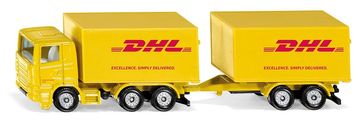 SIKU Blister - DHL tovornjak s prikolico