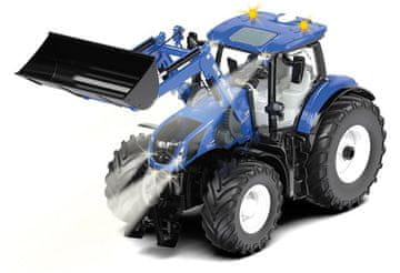 SIKU Control - Bluetooth, New Holland T7.315 s čelnim nakladalnikom