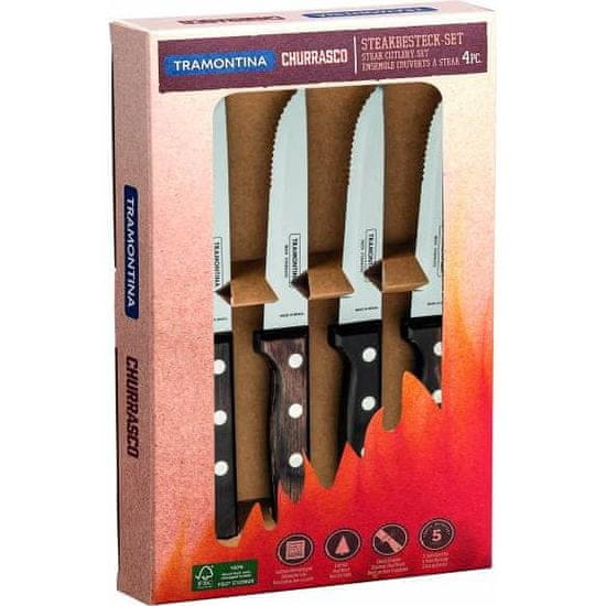 Tramontina Set pribora za steak 4 kosi Churrasco -