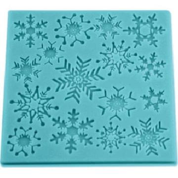 Silikonski model za snežinke 10,5x10,5cm - Cakesicq