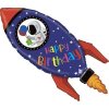 Napihljiv balon vesoljska raketa 102cm -