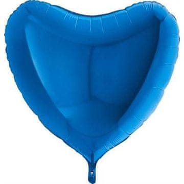 Grabo Napihljiv balon modro srce 91 cm -