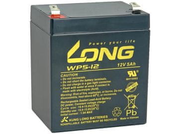 Avacom Baterija Long 12V 5Ah svinčeva baterija F2