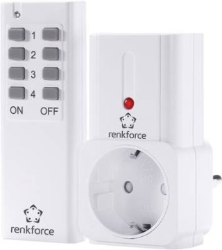 Renkforce Set brezžičnih vtičnic 2-delni v notranjosti 2000W
