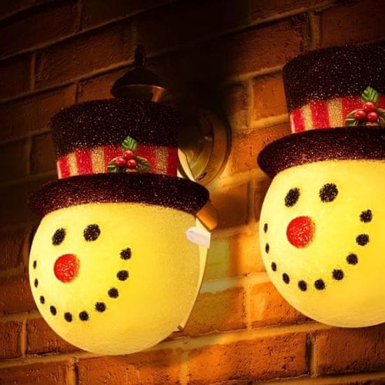 HOME & MARKER® Pokrovi za luči z motivom snežaka | SNOWKO