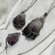 VIVVA® Kristalna ogrlica | GEMVIBE Črni oniks