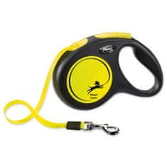 Croci FLEXI Neon New M povodec 5m/25kg neon