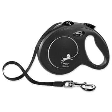 Flexi Pas Leash Classic L 5m črn