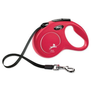 Flexi Pas Leash Classic S 5m rdeč