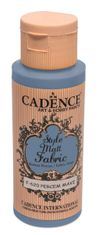 Cadence Style Matt Fabric - temno modra / 50 ml