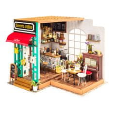 Robotime Rolife DIY 3D lesena sestavljanka Cafe 203 kosov