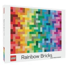 Chronicle Books LEGO Rainbow Bricks Puzzle 1000 kosov