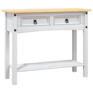 Vidaxl Konzolna mizica mehiška borovina Corona Range 90x34,5x73cm