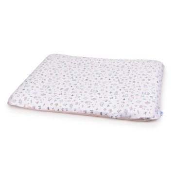 Ceba Baby Mehka prevleka za previjanje 2 kosa Candy Pink, Bird World + Light grey, Bird World
