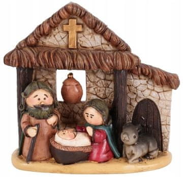 shumee Božične jaslice 15x14 cm