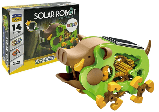 shumee Izobraževalni robot za sestavljanje solarnega merjasca DIY Green
