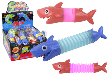 slomart LEAN TOYS Antistresni morski pes (svetilna cev, LED)