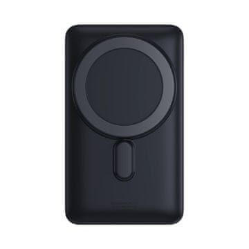 shumee Magnetni nosilec Baseus Powerbank 10000 mAh 20 W z MagSafe - temno moder + USB-C kabel 60 W 0,5 m