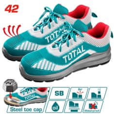 Total One-Stop Tools Zaščitni čevlji št. 42 (TSP208SB.42)