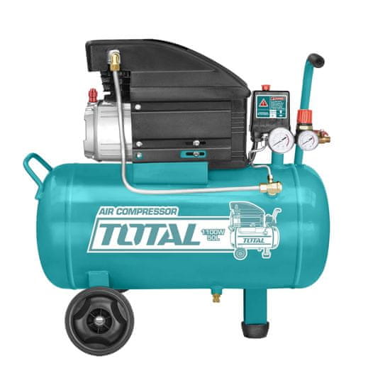 Total Zračni kompresor 50L / 2.2 kW / 92db / 8bar/IND (TC1300506E)