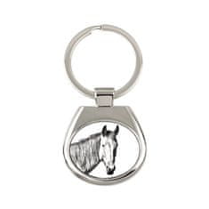 Artdog Puščavski konj Namib - obesek za ključe s konjem, obesek za ključe s potiskom, personalizirana oznaka Art-Dog