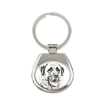 Artdog Anatolski ovčar, Anatolski ovčar - obesek za ključe s psom, obesek za ključe s tiskom, personalizirana oznaka znamke Art-Dog