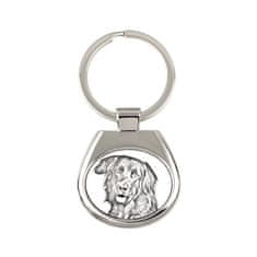 Artdog Hovawart - obesek za ključe s psom, obesek za ključe s tiskom, personalizirana etiketa Art-Dog