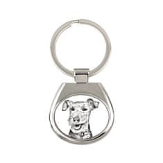 Artdog Valižanski terier, valižanski terier - obesek za ključe s psom, obesek za ključe s tiskom, personalizirana oznaka znamke Art-Dog